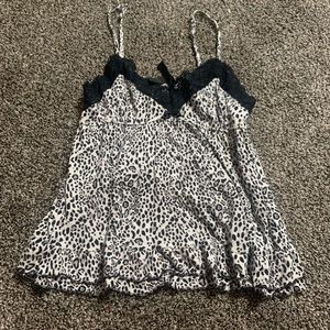 cheetah print tank top